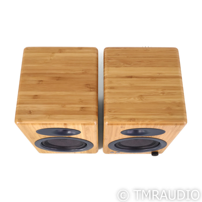 Audioengine A5+ Powered Bookshelf Speakers; Bamboo Pair