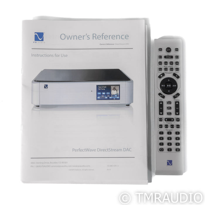 PS Audio PerfectWave DirectStream DAC; D/A Converter; Bridge II