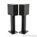 Bowers & Wilkins 606 Bookshelf Speakers; Black Pair w/ Stands