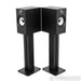 Bowers & Wilkins 606 Bookshelf Speakers; Black Pair w/ Stands