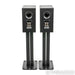 Bowers & Wilkins 606 Bookshelf Speakers; Black Pair w/ Stands