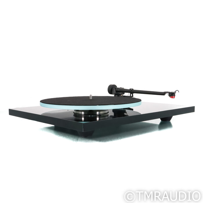 Rega Planar 2 Belt Drive Turntable; Black w/ AT-VM95ML MM & Groovetracer