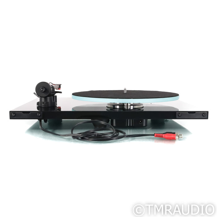 Rega Planar 2 Belt Drive Turntable; Black w/ AT-VM95ML MM & Groovetracer