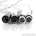 Kimber Kable Silver Streak XLR Cables; 1m Pair Balanced Interconnects