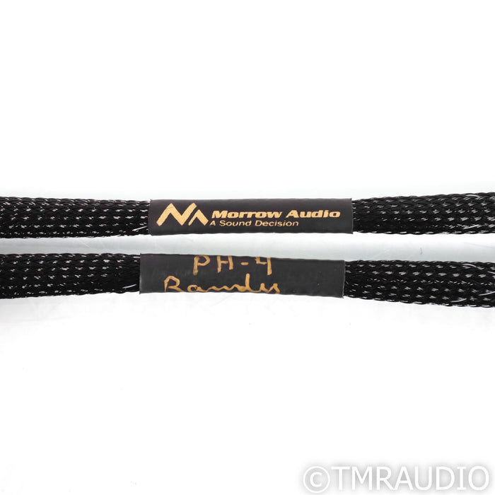 Morrow Audio PH-4 Phono Cable; 1m Pair Interconnects; Upgraded Terminations