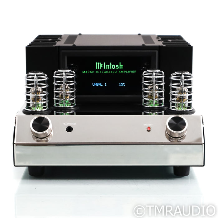 McIntosh MA252 Stereo Tube Hybrid Integrated Amplifier; MM Phono