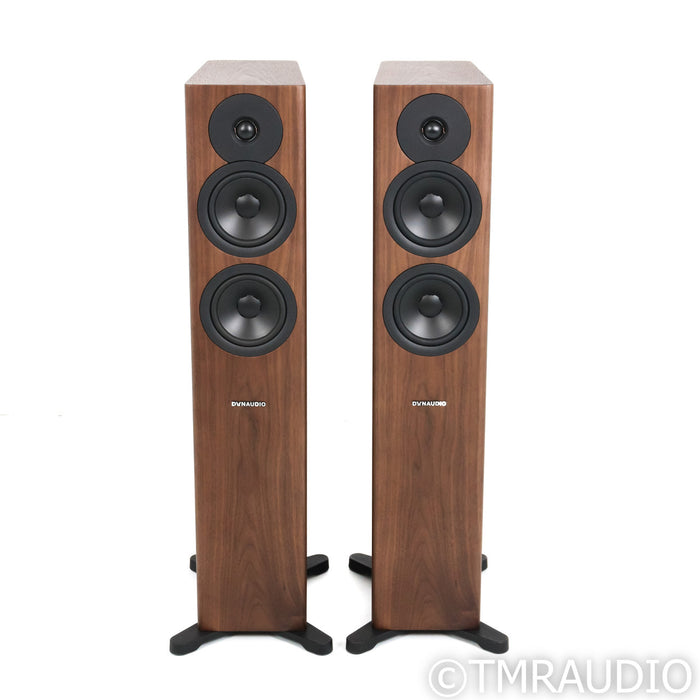 Dynaudio Evoke 30 Floorstanding Speakers; Walnut Pair (Low Hours)