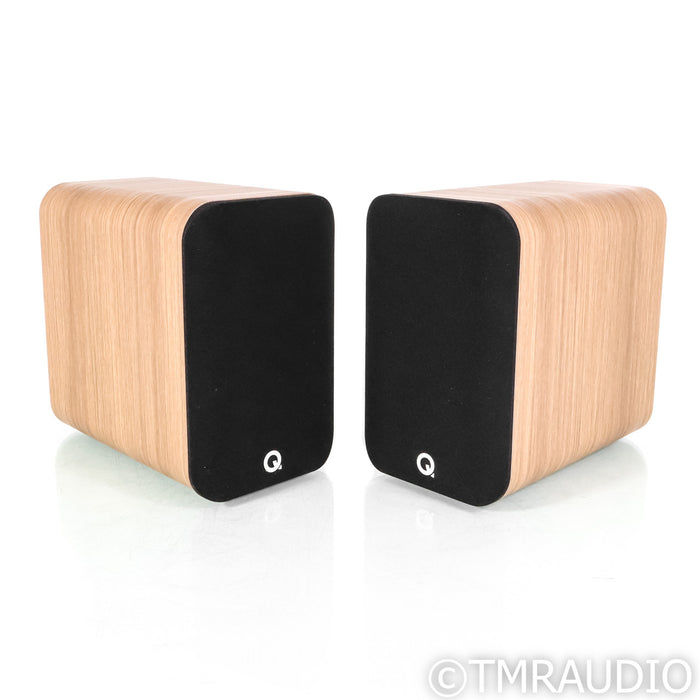 Q Acoustics 5020 Bookshelf Speakers; Holme Oak Pair (Open Box)