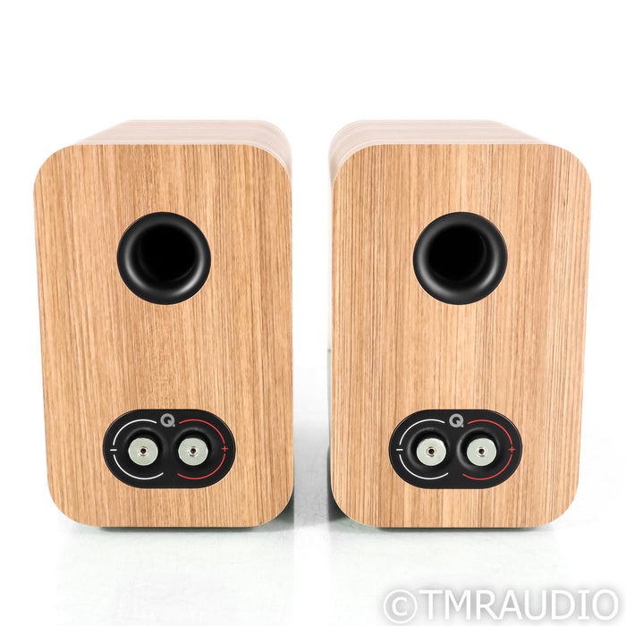 Q Acoustics 5020 Bookshelf Speakers; Holme Oak Pair (Open Box)