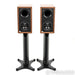 Dynaudio Heritage Special Bookshelf Speakers; Walnut Pair w/ Stands