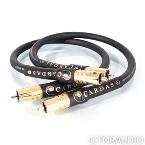 Cardas Audio Golden Reference RCA Cables; 0.5m Pair Interconnects