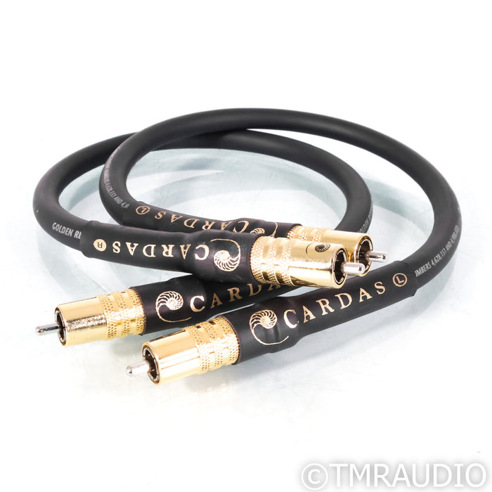 Cardas Audio Golden Reference RCA Cables; 0.5m Pair Interconnects