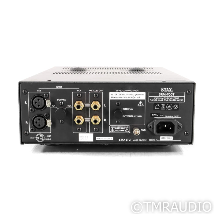 STAX SRM-700T Tube Hybrid Electrostatic Headphone Amplifier