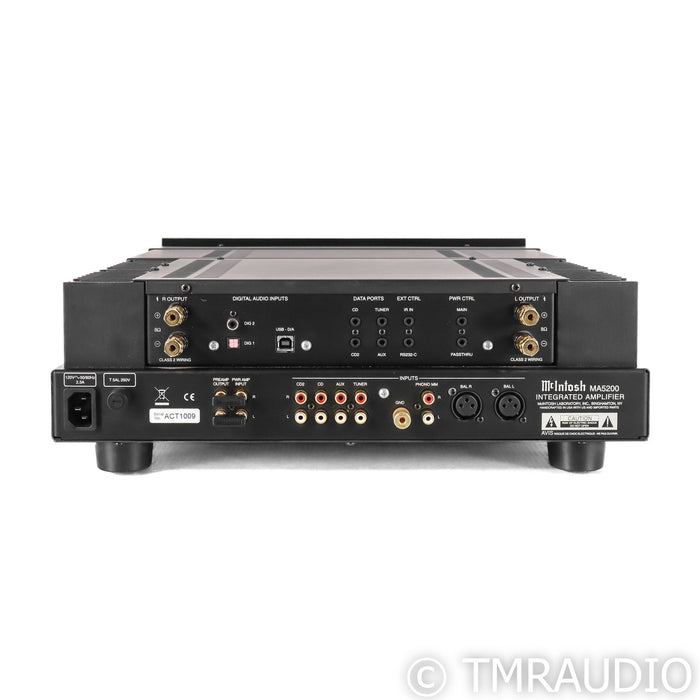 McIntosh MA5200 Stereo Integrated Amplifier; MM Phono