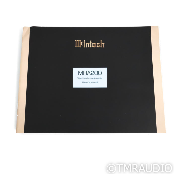 McIntosh MHA200 Stereo Tube Headphone Amplifier