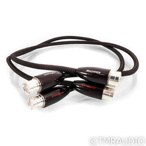 AudioQuest Mackenzie XLR Cables; 0.75m Pair Balanced Interconnects