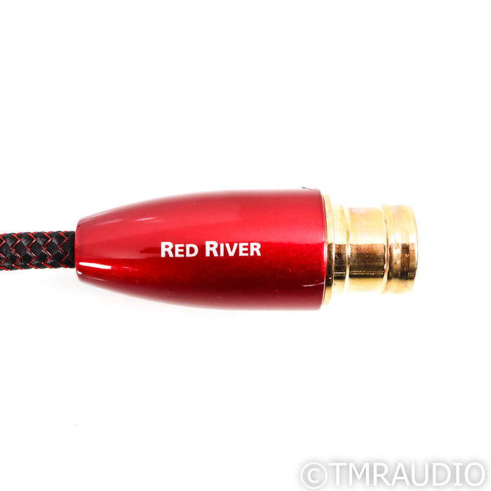 AudioQuest Red River XLR Cables; 2m Pair Balanced Interconnects