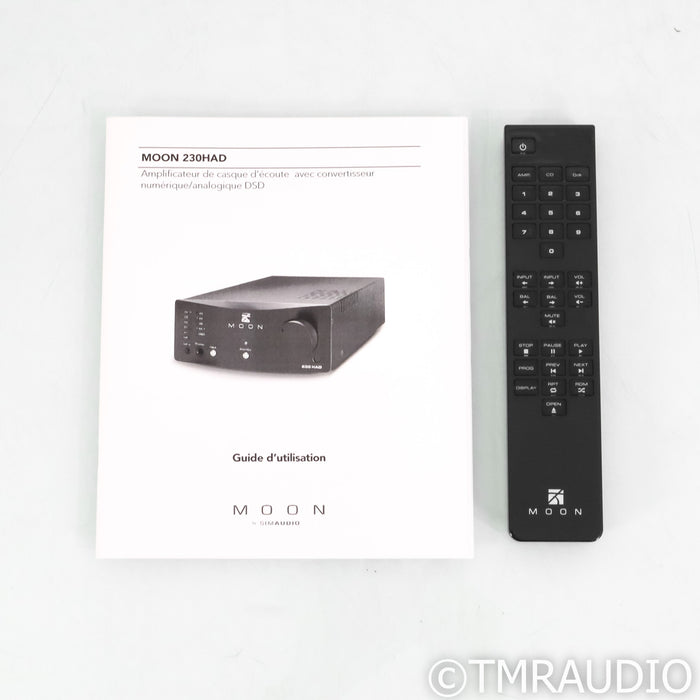 SimAudio Moon 230HAD Headphone Amplifier & DAC; D/A Converter
