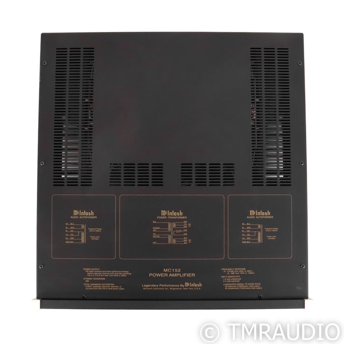 McIntosh MC152 Stereo Power Amplifier