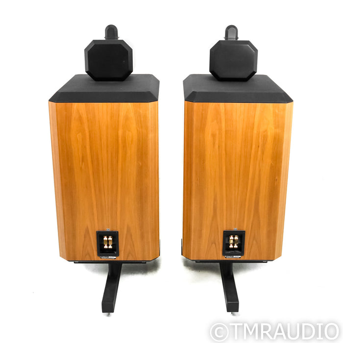 B&W 801 Series III Floorstanding Speakers; Walnut Pair w/ Sound Anchor Stands