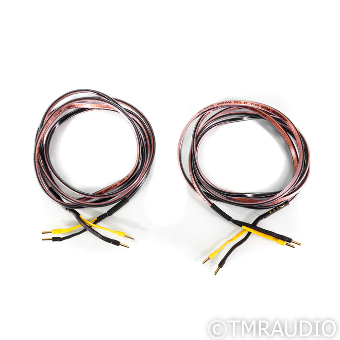 Analysis Plus Black Oval 12 Speaker Cables; 12ft Pair