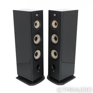Focal Aria Evo X No. 4 Floorstanding Speakers; Black High Gloss Pair (Used)