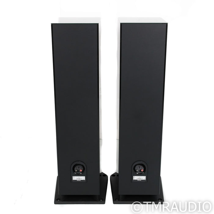 Focal Aria Evo X No. 4 Floorstanding Speakers; Black High Gloss Pair (Used)