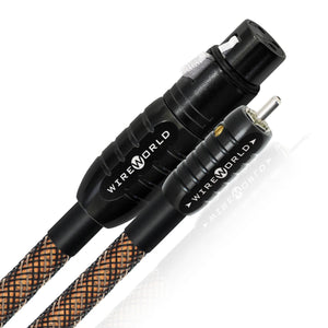 WireWorld Eclipse 8 XLR Cables; 1m Pair Balanced Interconnects (Sealed)