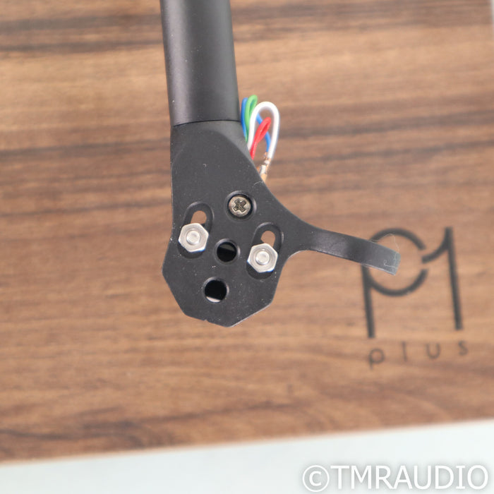 Rega Planar 1 Plus Belt Drive Turntable; Walnut; Carbon MM Cartridge (Open Box)