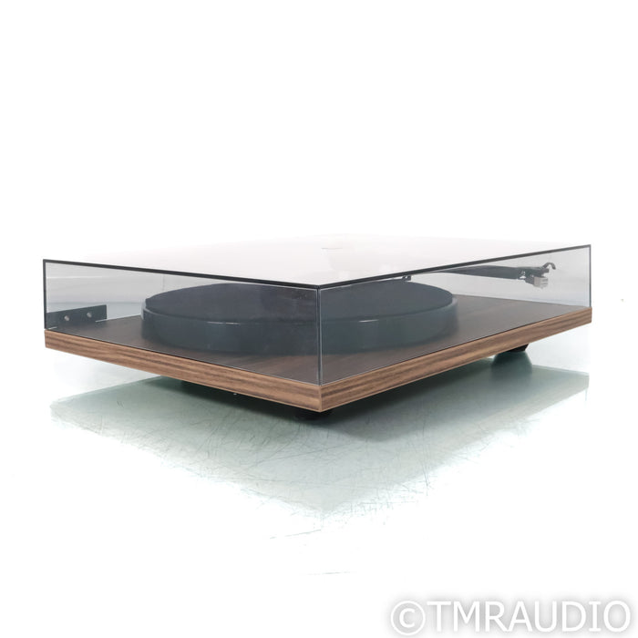 Rega Planar 1 Plus Belt Drive Turntable; Walnut; Carbon MM Cartridge (Open Box)