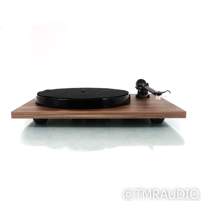 Rega Planar 1 Plus Belt Drive Turntable; Walnut; Carbon MM Cartridge (Open Box)
