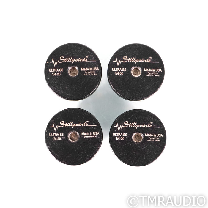 Stillpoints Ultra SS Isolation Feet; Black Set of 4