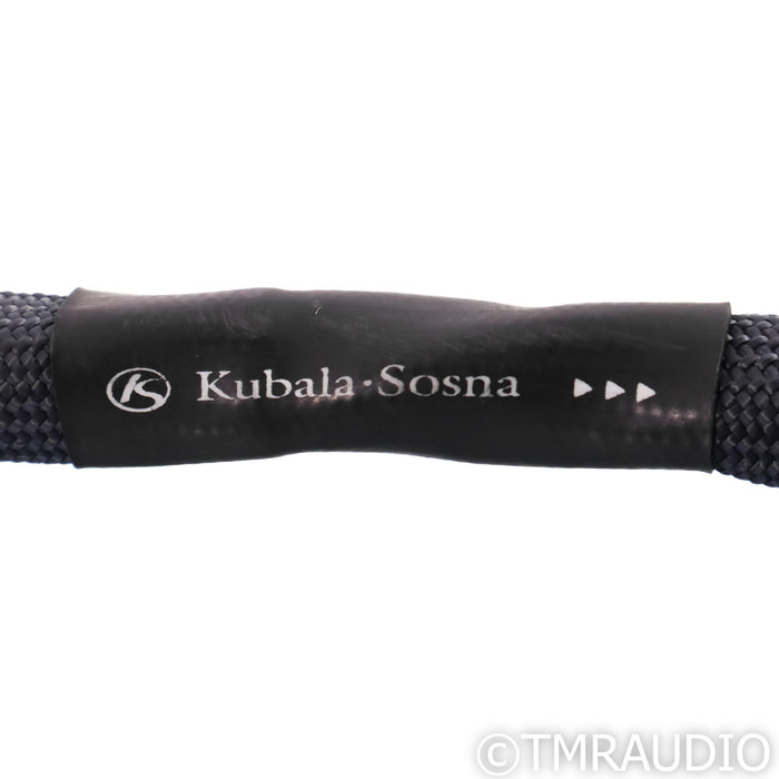 Kubala Sosna Emotion XLR Cables; 2m Pair Balanced Interconnects
