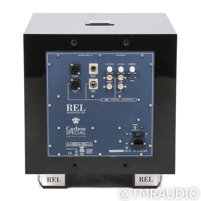 REL Acoustics Carbon Special 12" Powered Subwoofer; Piano Black