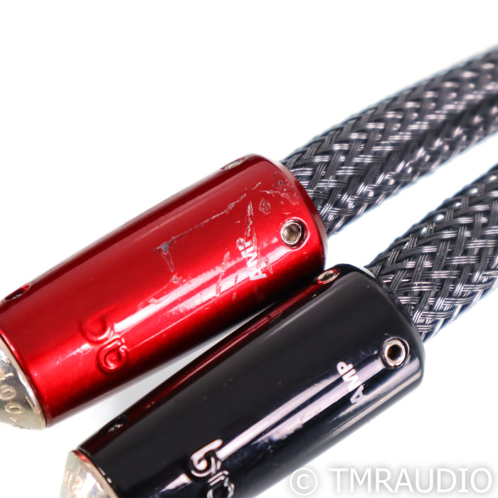 AudioQuest Thunderbird ZERO Speaker Cables; 8ft Pair