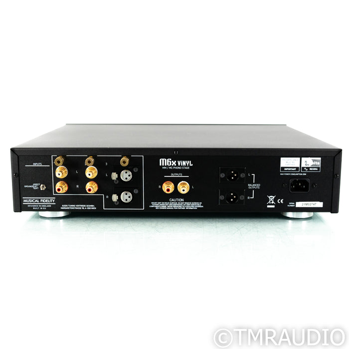 Musical Fidelity M6x Vinyl MM / MC Phono Preamplifier
