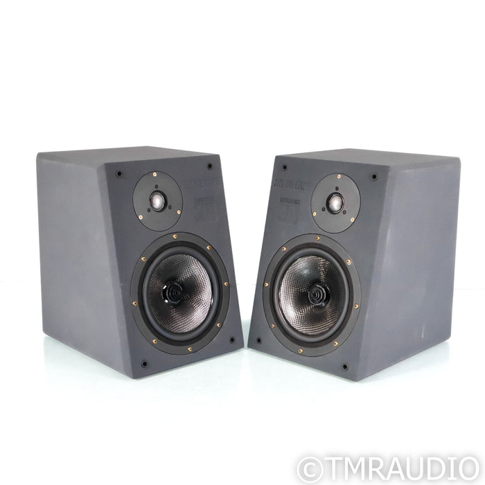 Reference 3A MM De Capo BE Bookshelf Speakers; Grey Suede Pair