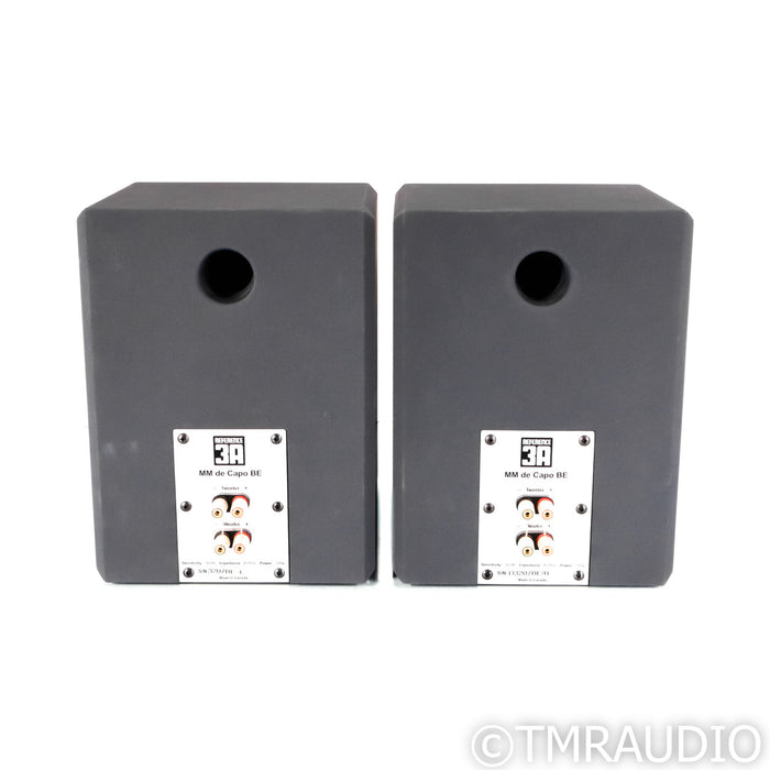 Reference 3A MM De Capo BE Bookshelf Speakers; Grey Suede Pair