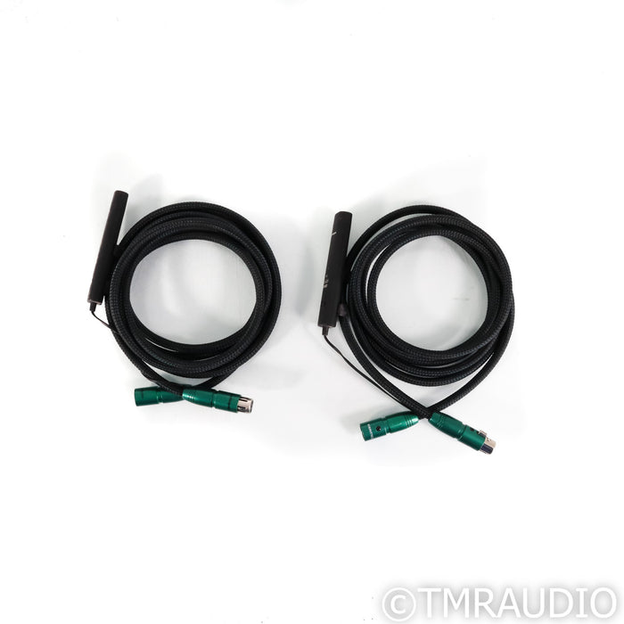 AudioQuest Columbia XLR Cables; 3m Pair Balanced Interconnects; 72v DBS