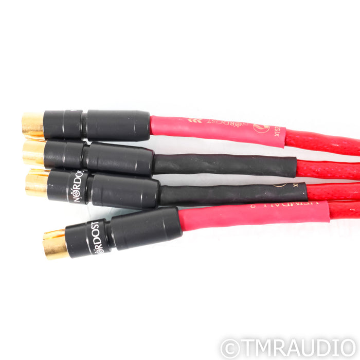 Nordost Heimdall 2 RCA Cables; 1m Pair Interconnects