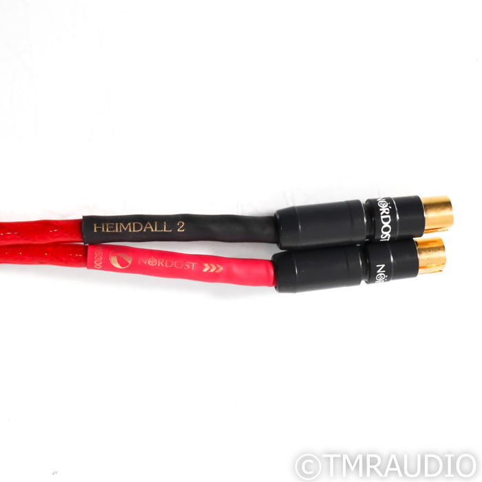 Nordost Heimdall 2 RCA Cables; 1m Pair Interconnects