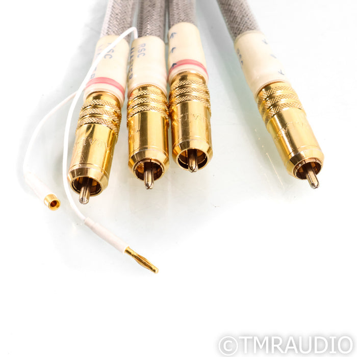 Tara Labs RSC Master Gen 2 RCA Cables; 1m Pair Interconnects