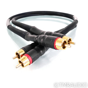Synergistic Research Looking Glass RCA Cables; 1m Pair Interconnects