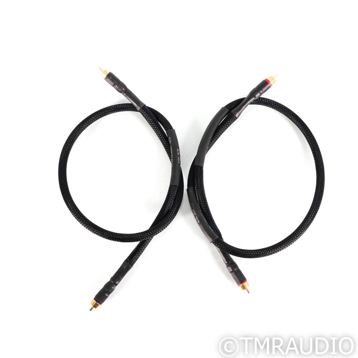Synergistic Research Looking Glass RCA Cables; 1m Pair Interconnects