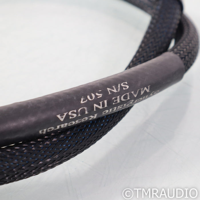 Synergistic Research Looking Glass RCA Cables; 1m Pair Interconnects
