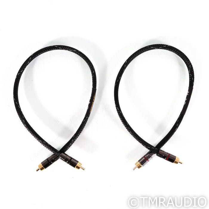 Morrow Audio MA6 RCA Cables; 0.5m Pair Interconnects