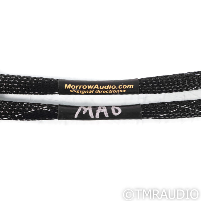 Morrow Audio MA6 RCA Cables; 0.5m Pair Interconnects