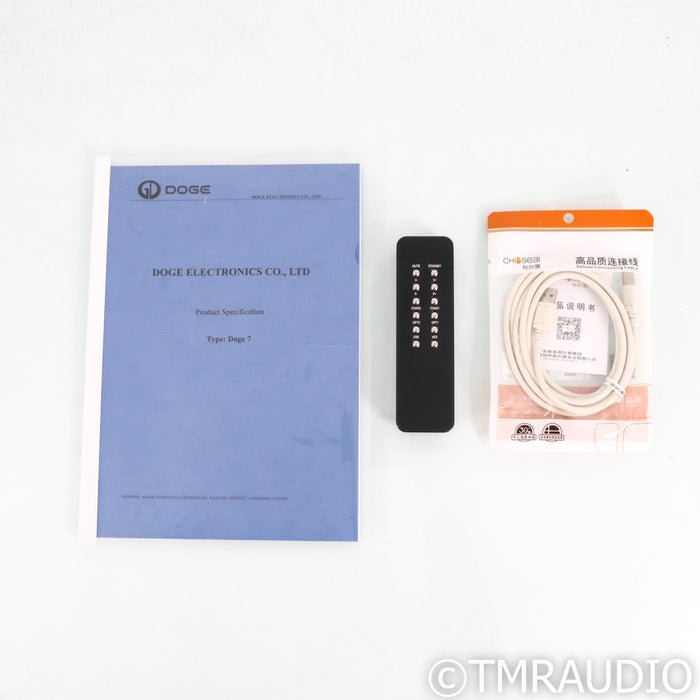 Doge DOGE 7 Tube DAC; D/A Converter; XLR