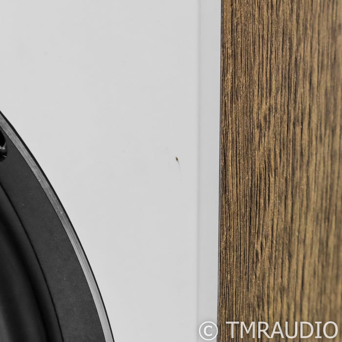 ELAC Uni-Fi Reference UBR62 Bookshelf Speakers; Satin White & Oak Pair