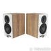 ELAC Uni-Fi Reference UBR62 Bookshelf Speakers; Satin White & Oak Pair
